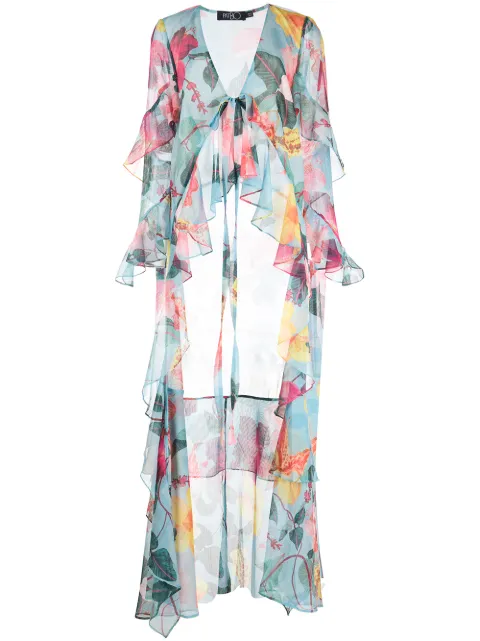PatBO blusa con estampado floral