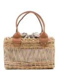 Lenny Niemeyer Natural Locked Wicker tote bag - Neutrals