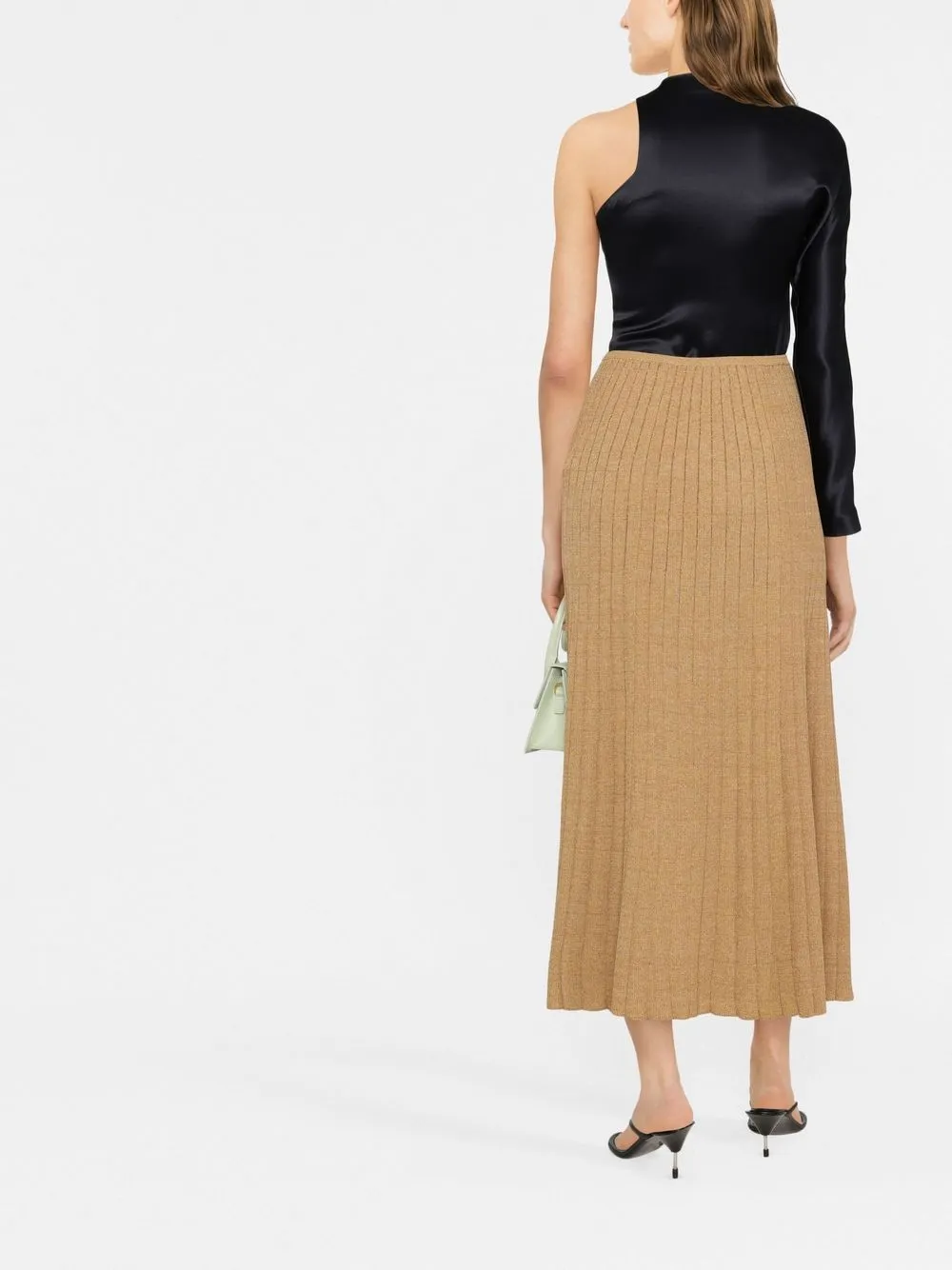 Affordable Tory Burch pleated knit midi skirt Women