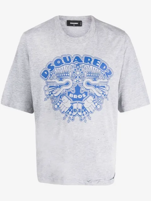 DSQUARED2 graphic-logo print T-shirt