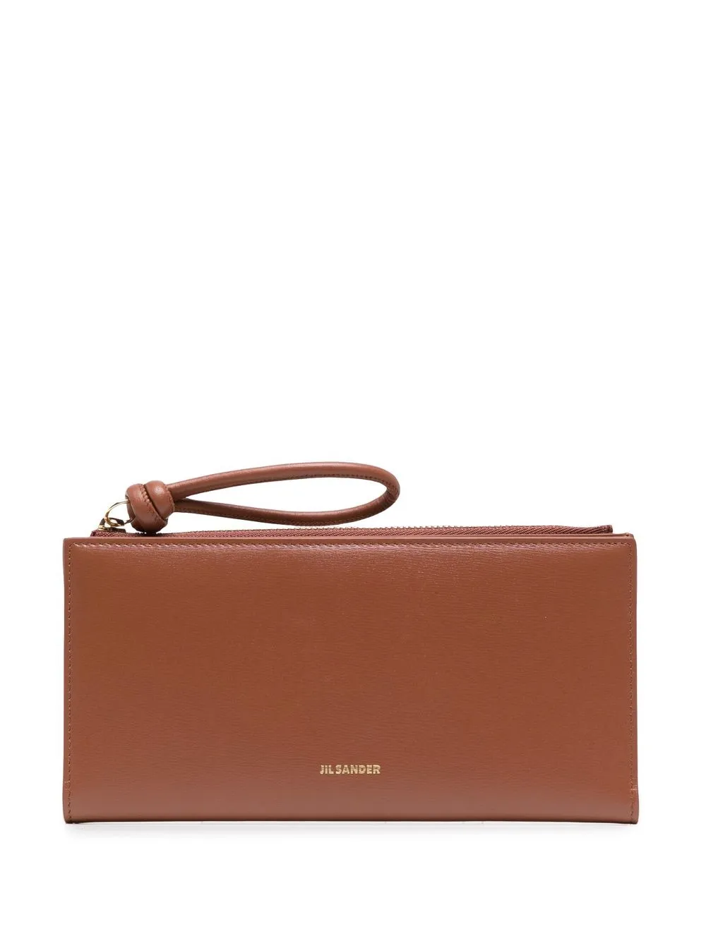 

Jil Sander cartera plegable - Marrón