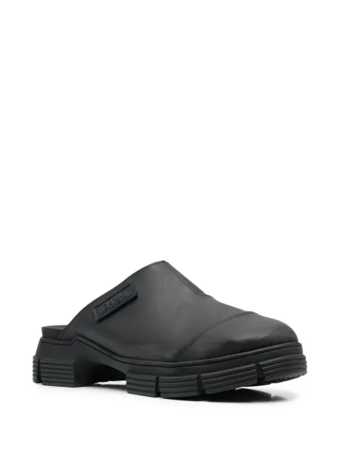 Mi.iMÂ® Genuine Wood Sole Mules | Jane