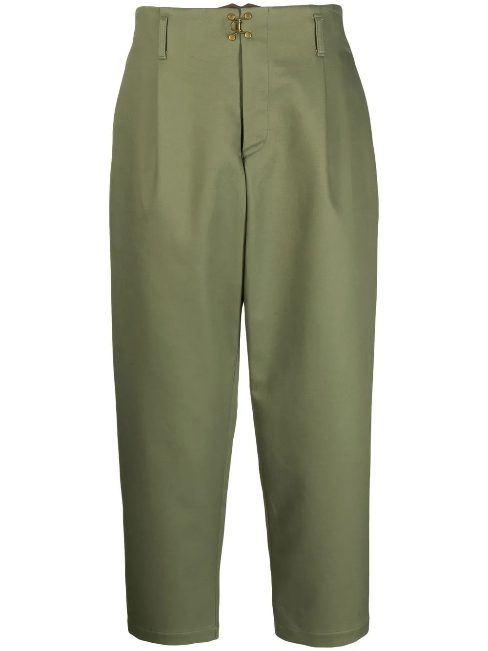 

Kolor cropped tailored trousers - Green