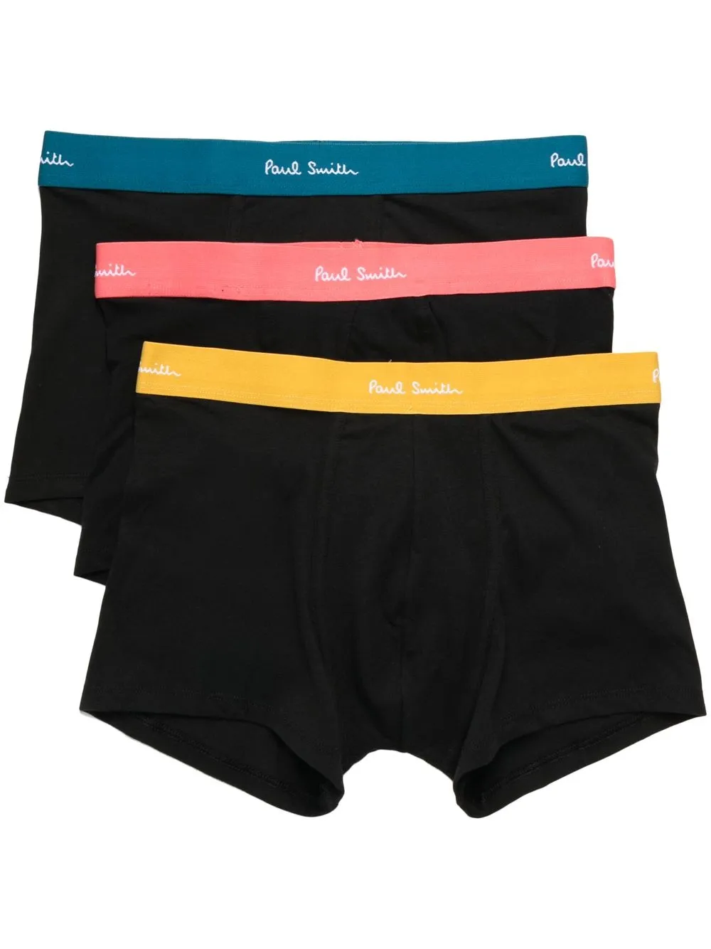 

Paul Smith pack de dos calzones con logo estampado - Negro