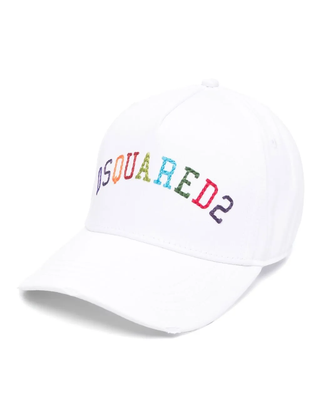 

Dsquared2 gorra con logo bordado - Blanco