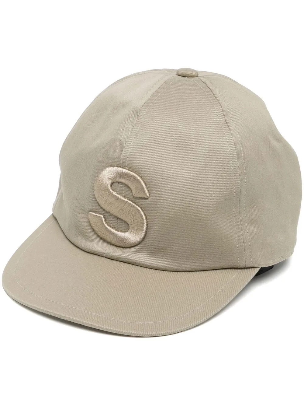 

sacai gorra con logo bordado - Amarillo