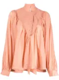 Forte Forte bohemian long-sleeve shirt - Pink