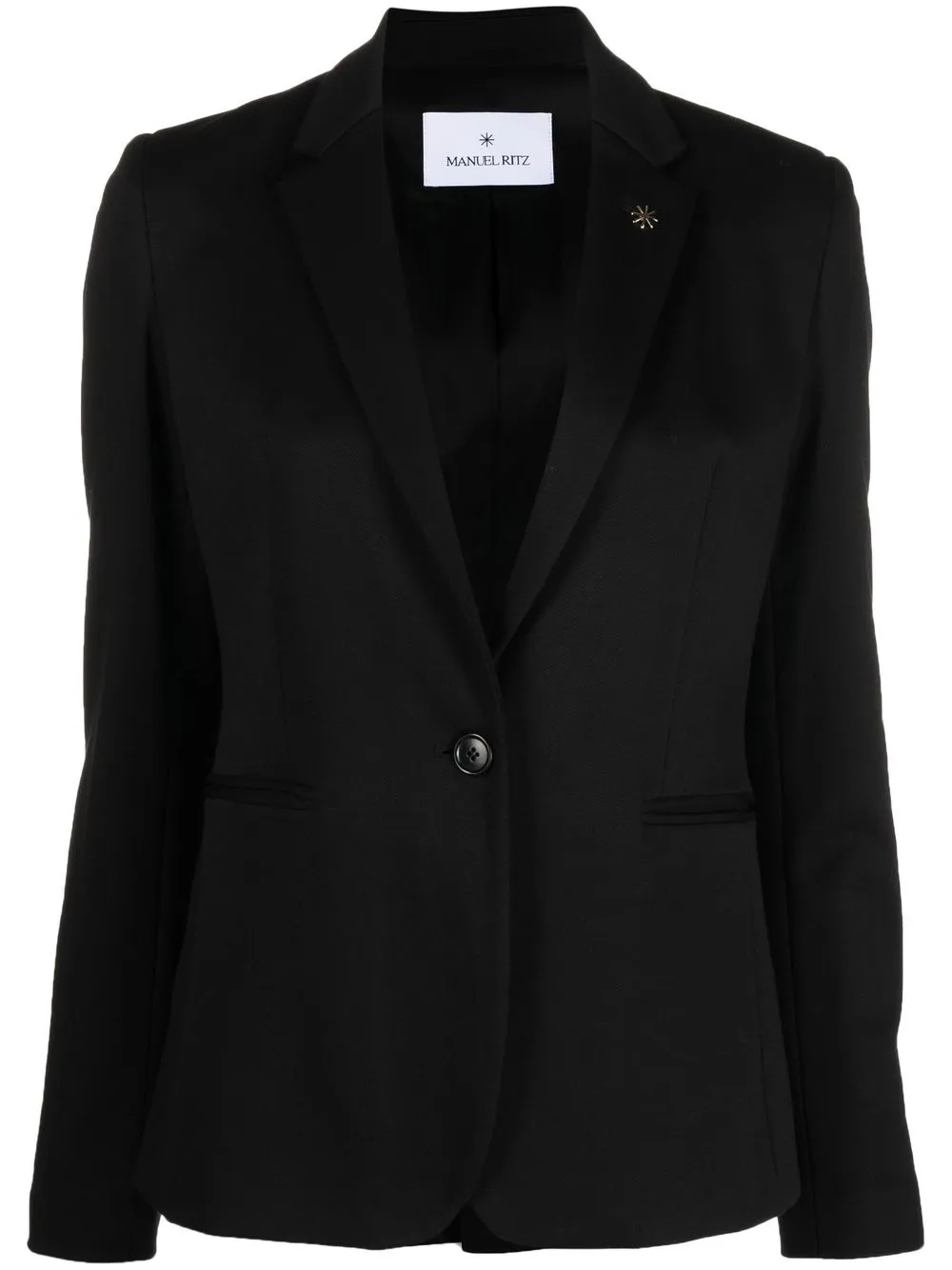 

Manuel Ritz single-breasted blazer - Black
