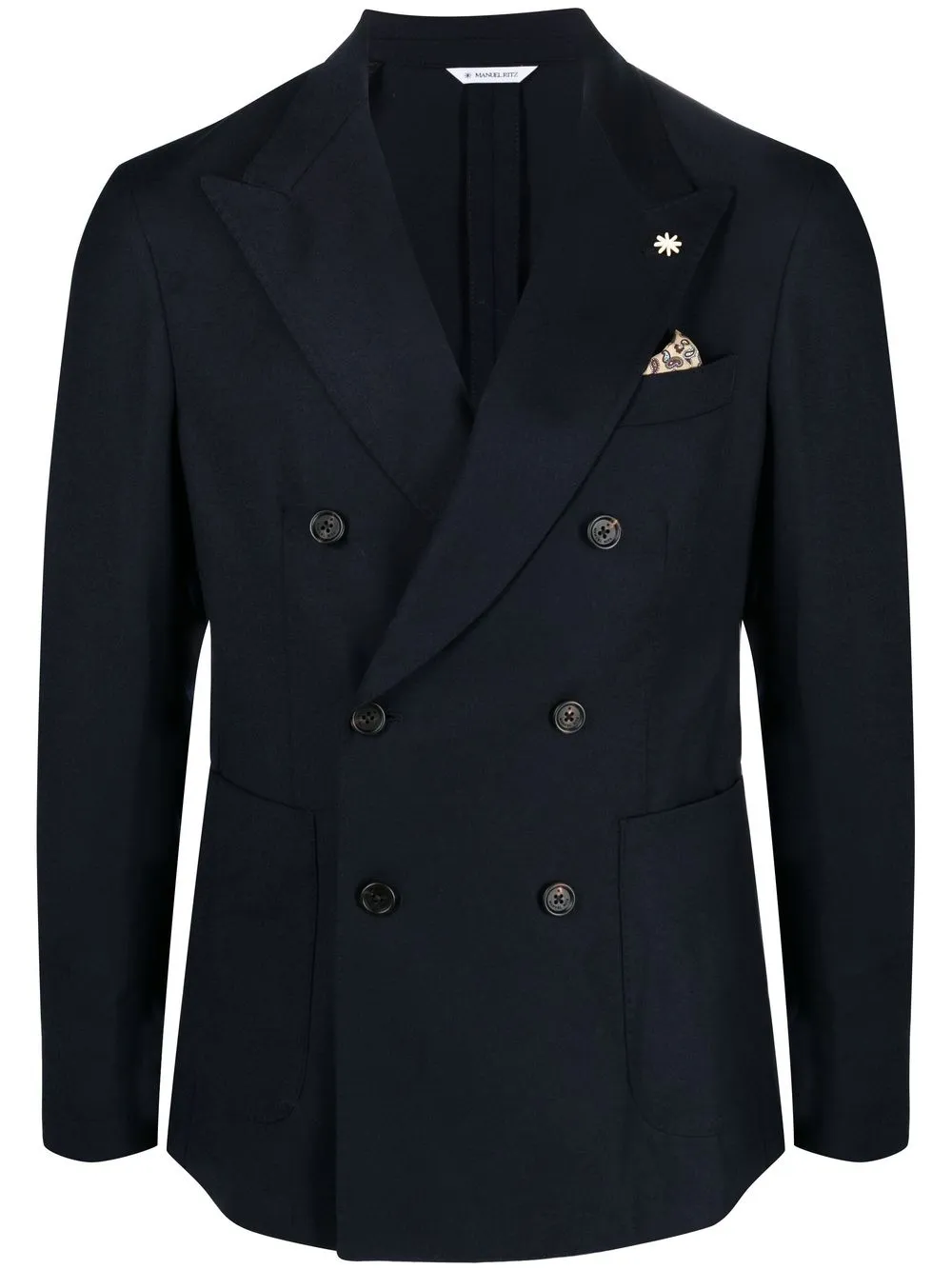 

Manuel Ritz double-breasted blazer - Blue