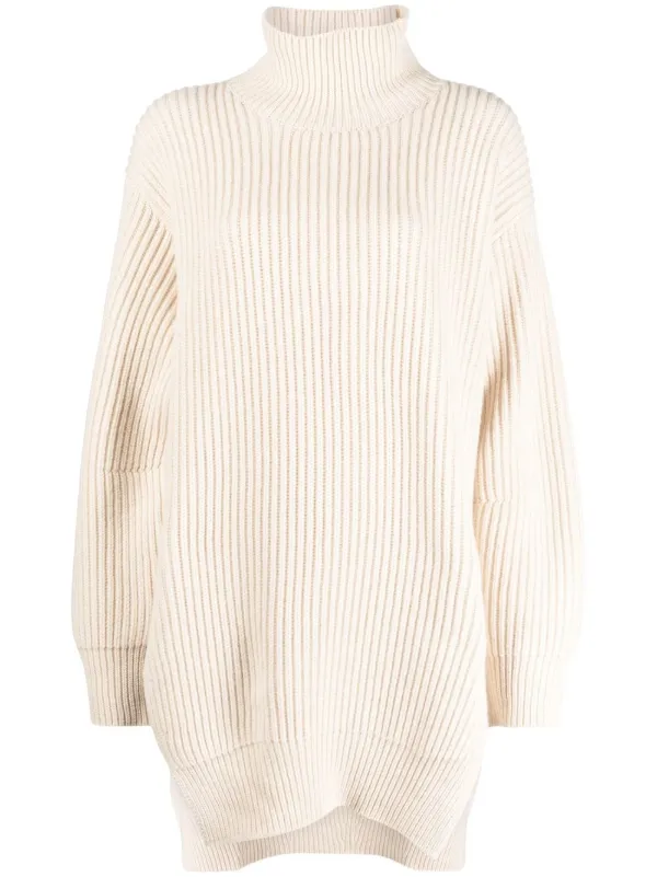 JILSANDER リブ編みタートルネックセーター