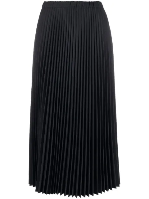 Jil Sander pleated full midi skirt