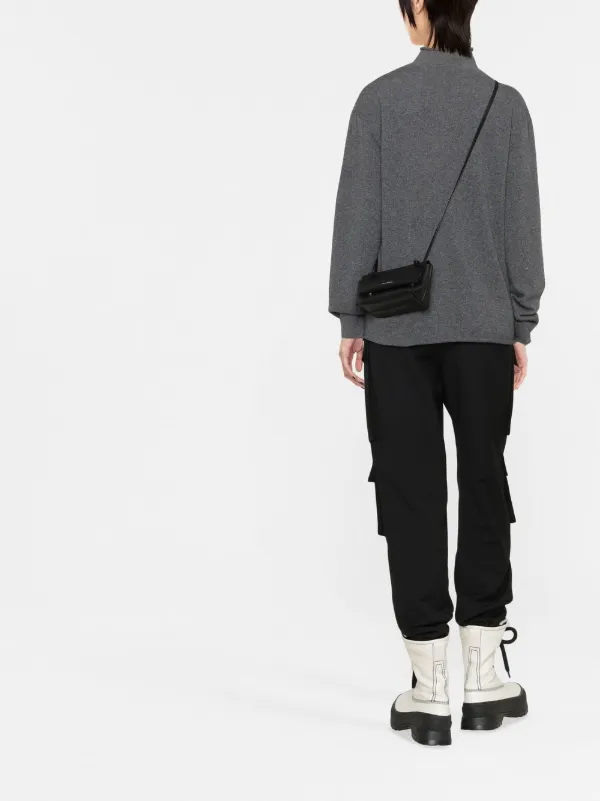 JIL SANDER ブラックモックニットセーター S Jil Sander モックネック セーター | グレー | FARFETCH JP
