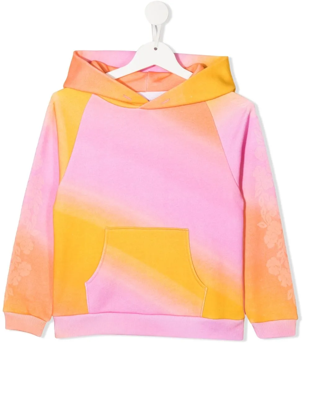 

ERL KIDS hoodie con color degradado - Naranja