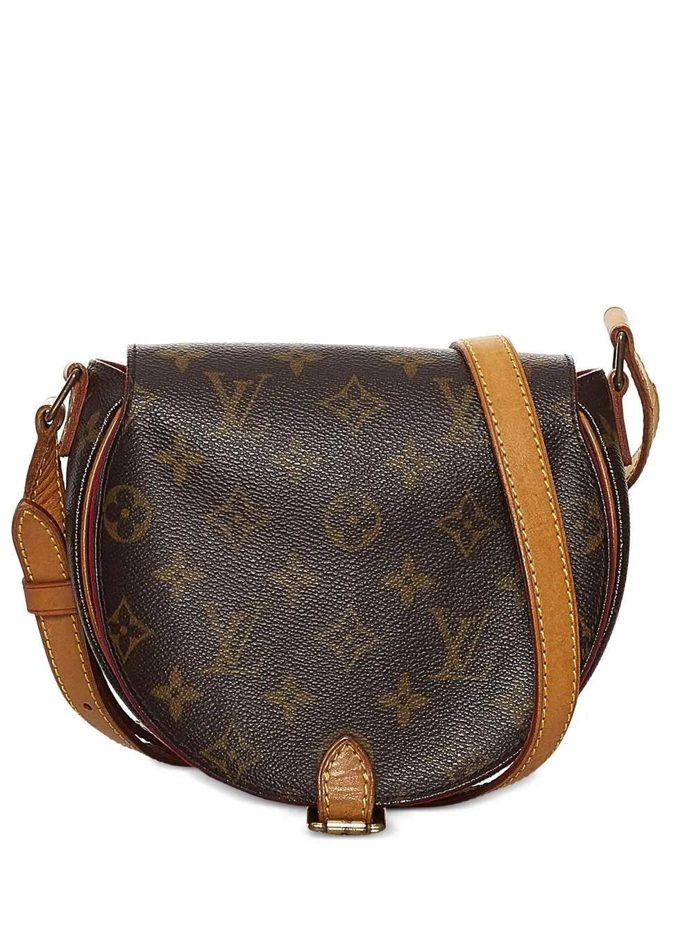 

Louis Vuitton 2003 pre-owned monogram Sac Tambourine crossbody bag - Brown