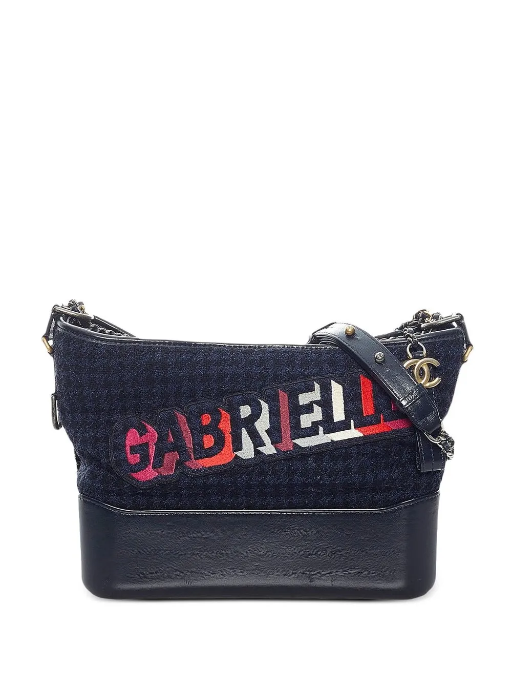 

Chanel Pre-Owned bolsa crossbody Gabrielle mediana - Azul