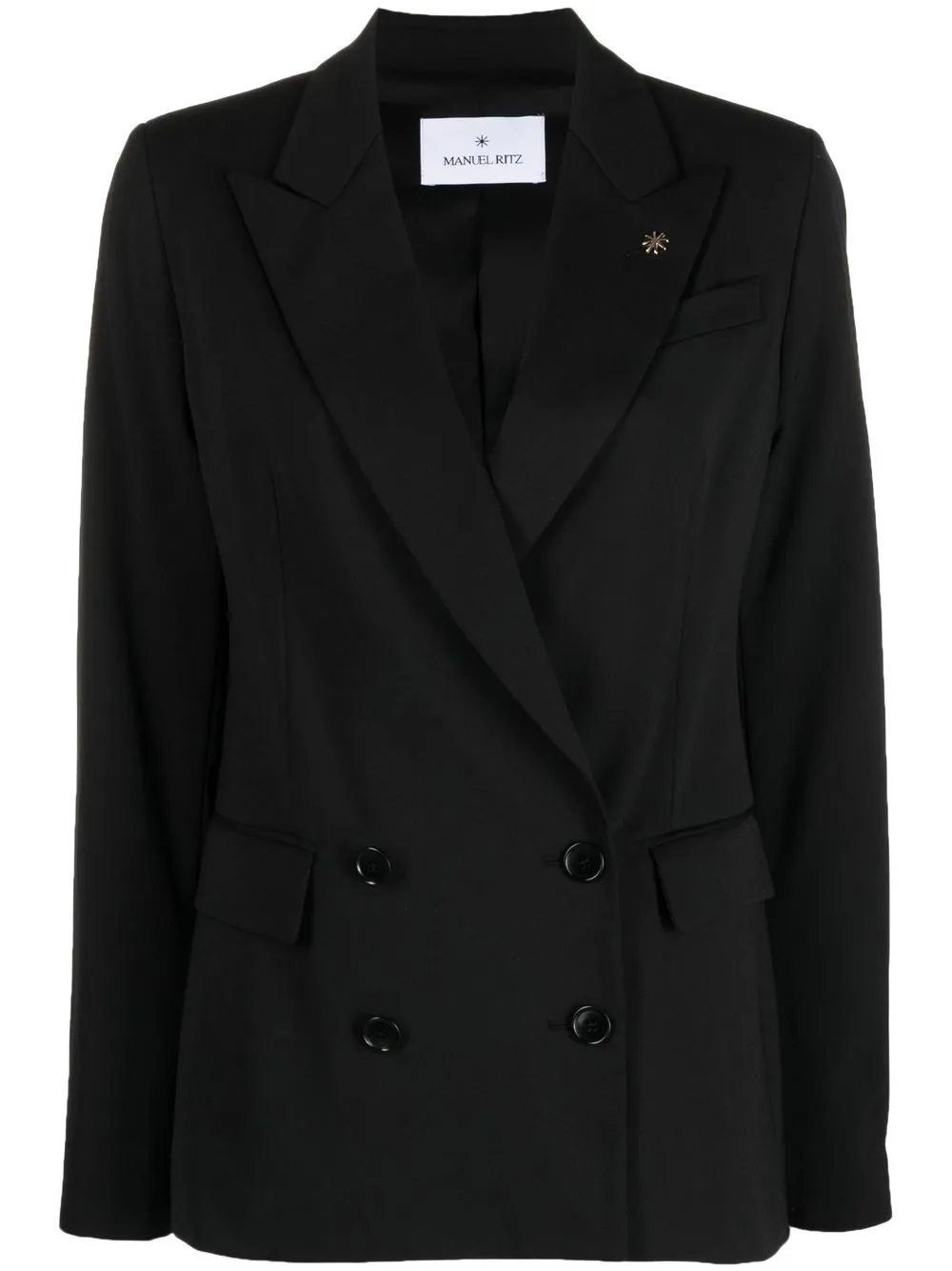 

Manuel Ritz double-breasted blazer - Black