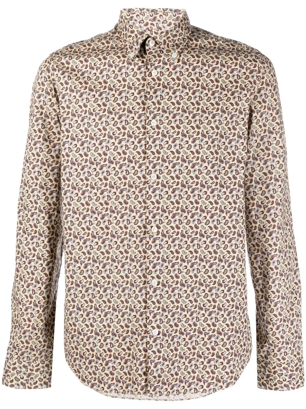 

Manuel Ritz paisley-print shirt - Neutrals