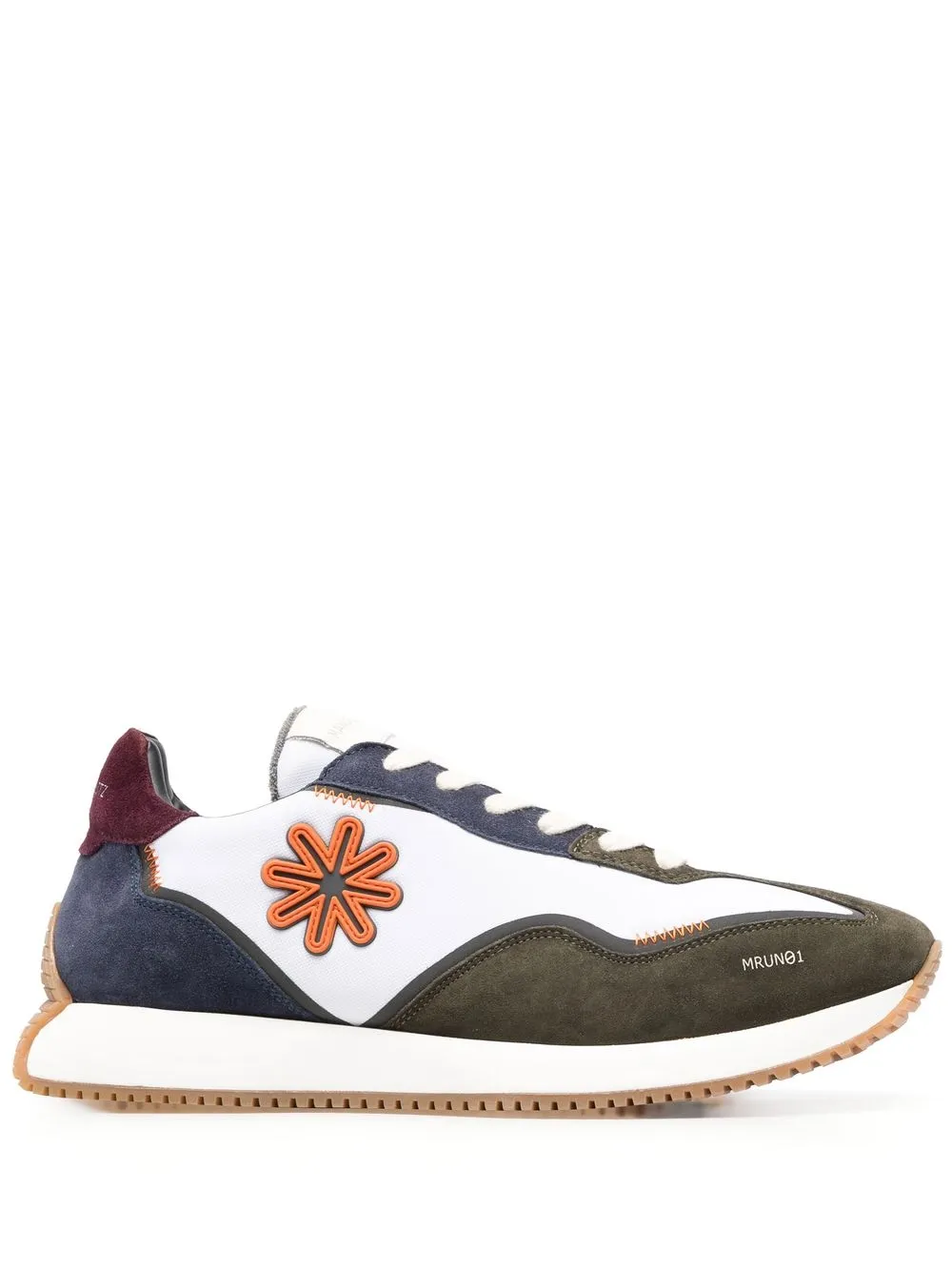 

Manuel Ritz colour-block low-top sneakers - White