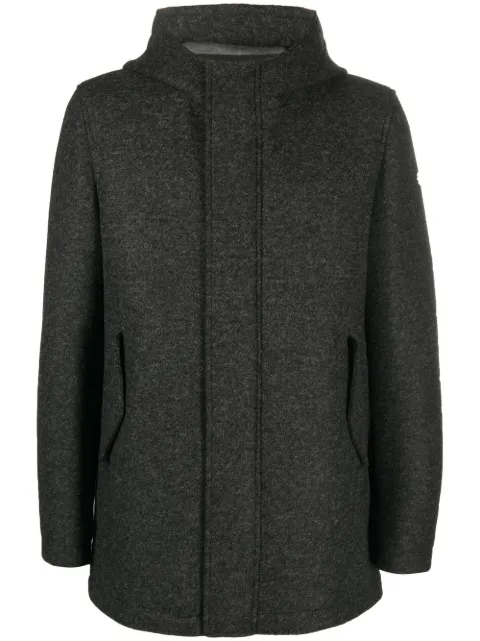 Manuel Ritz zip-up hooded coat
