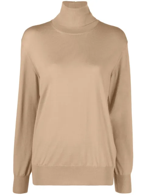Jil Sander roll-neck wool jumper