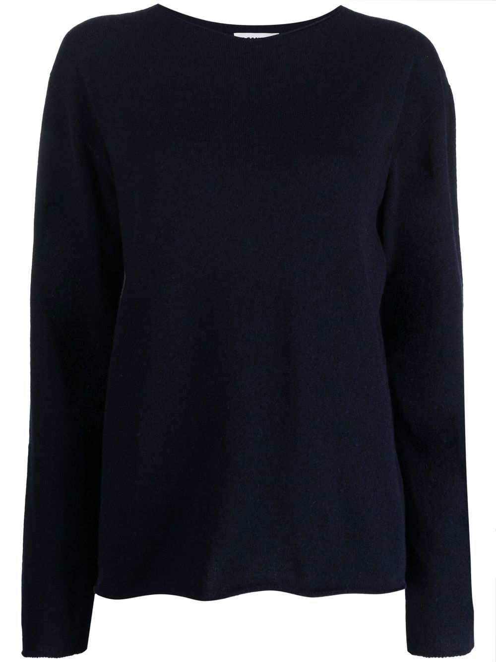 crew-neck cashmere jumper