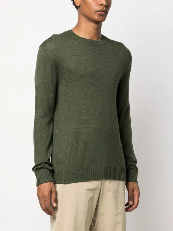 Jil Sander ロゴ セーター | グリーン | FARFETCH JP