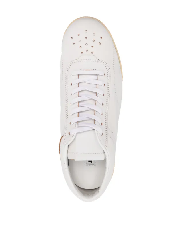 【関税込み】Jil Sander オフホワイト ローカットスニーカー Jil Sander ローカット スニーカー | ホワイト | FARFETCH JP