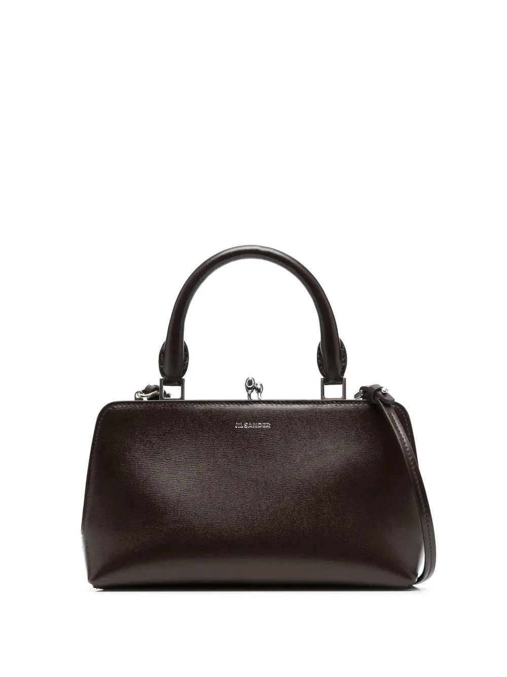 

Jil Sander bolsa satchel con asa - Marrón