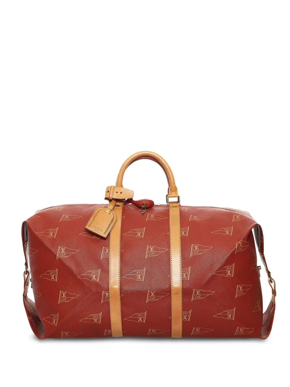 

Louis Vuitton bolsa America Cup Keepall 55 pre-owned 1994 - Rojo