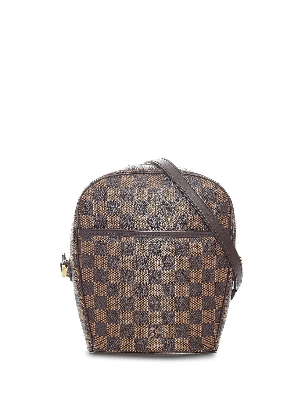 

Louis Vuitton bolsa de hombro Damier Ebène Ipanema PM pre-owned - Marrón