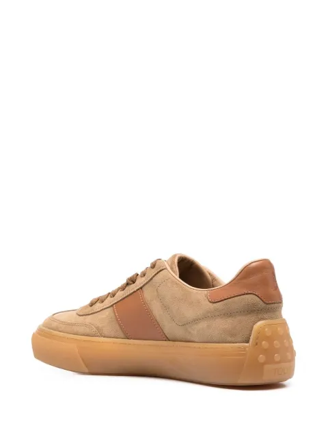 tod's tabs sneakers in leather