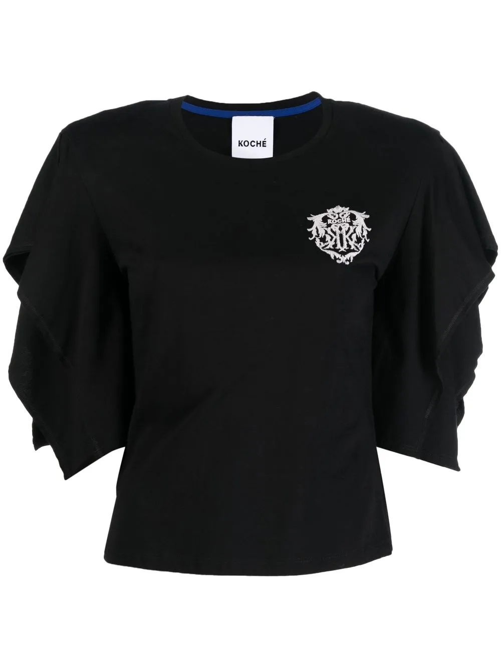 

Koché playera con logo bordado - Negro