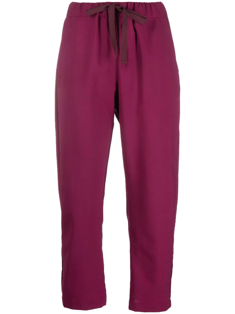 

Semicouture pantalones capri con tiro alto - Rosado