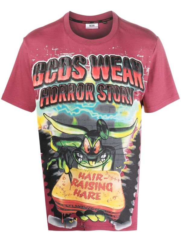 Børnecenter Beroligende middel tale Gcds Horror Story Graphic -print T-shirt - Farfetch