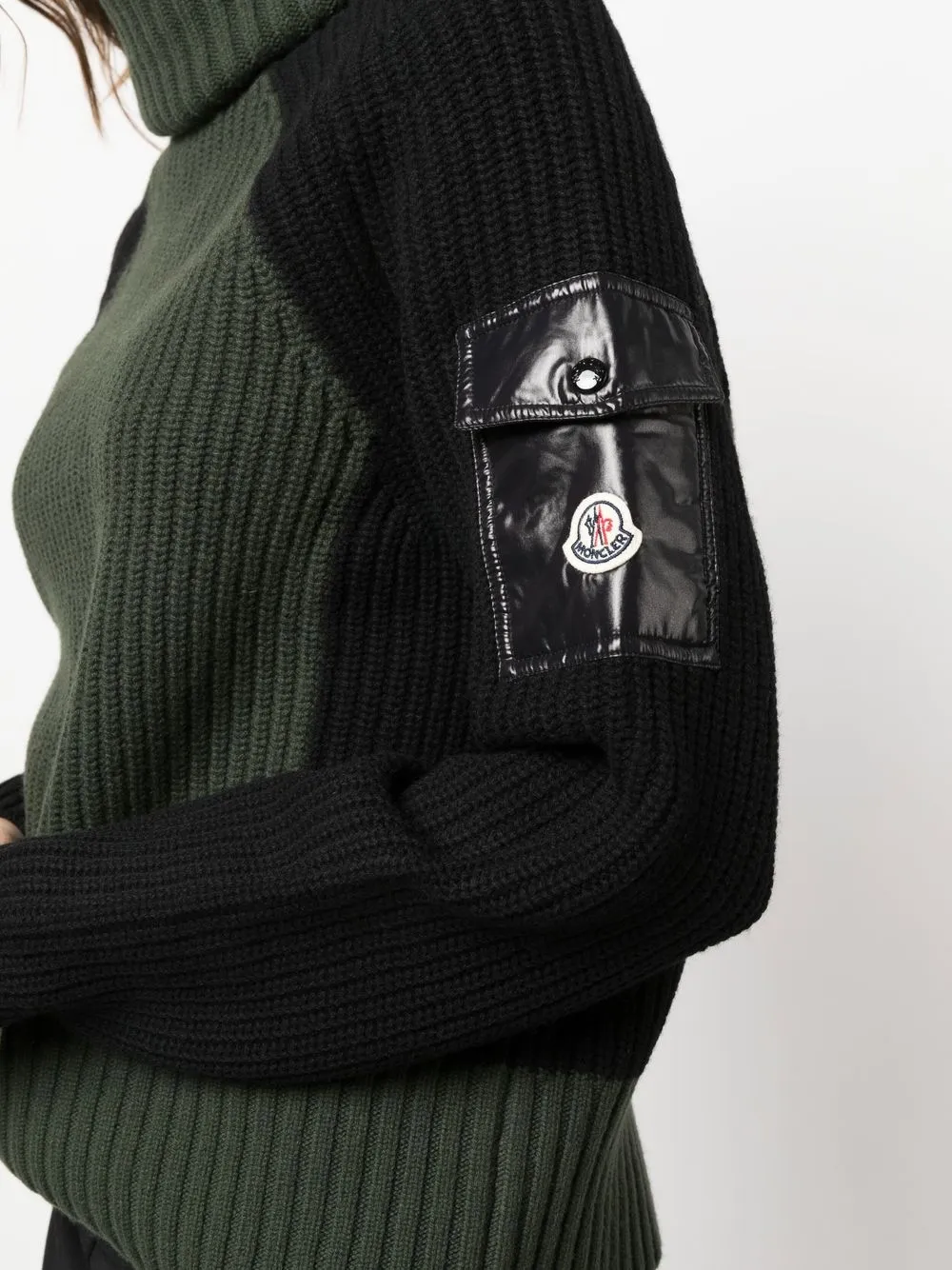 Moncler リブニット タートルネックセーター - Farfetch