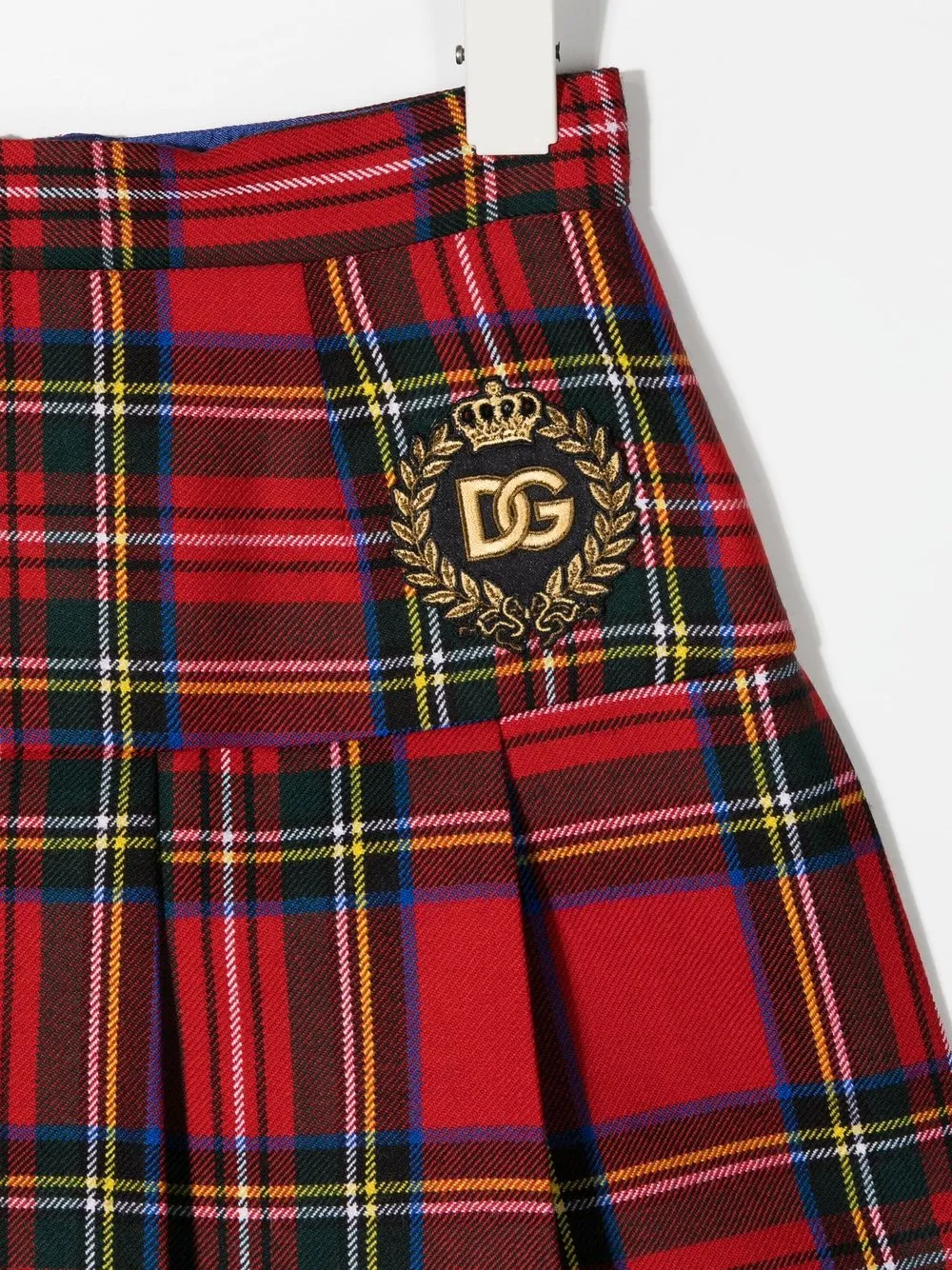  Dolce & Gabbana Kids Rock Mit Schottenkaro   Rot 