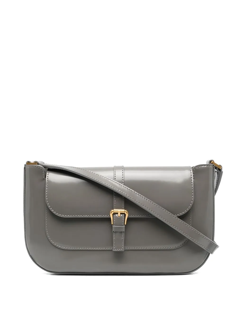 BY FAR Miranda Leather Shoulder Bag - Farfetch