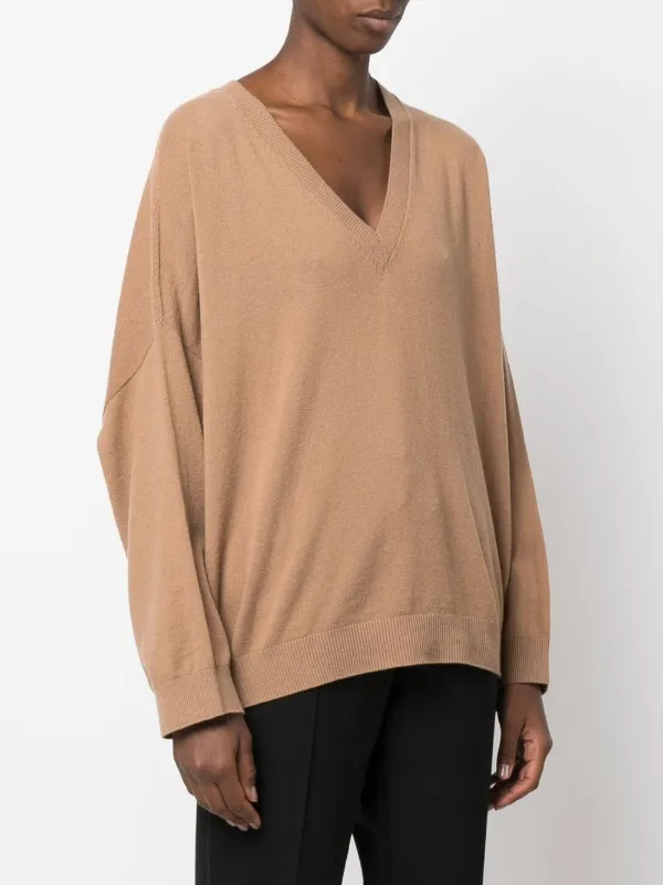 Semicouture Vネック カシミアセーター - Farfetch