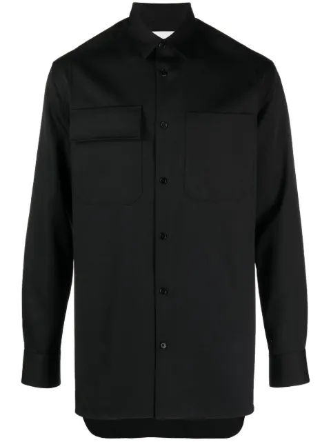 Jil Sander camisa manga larga