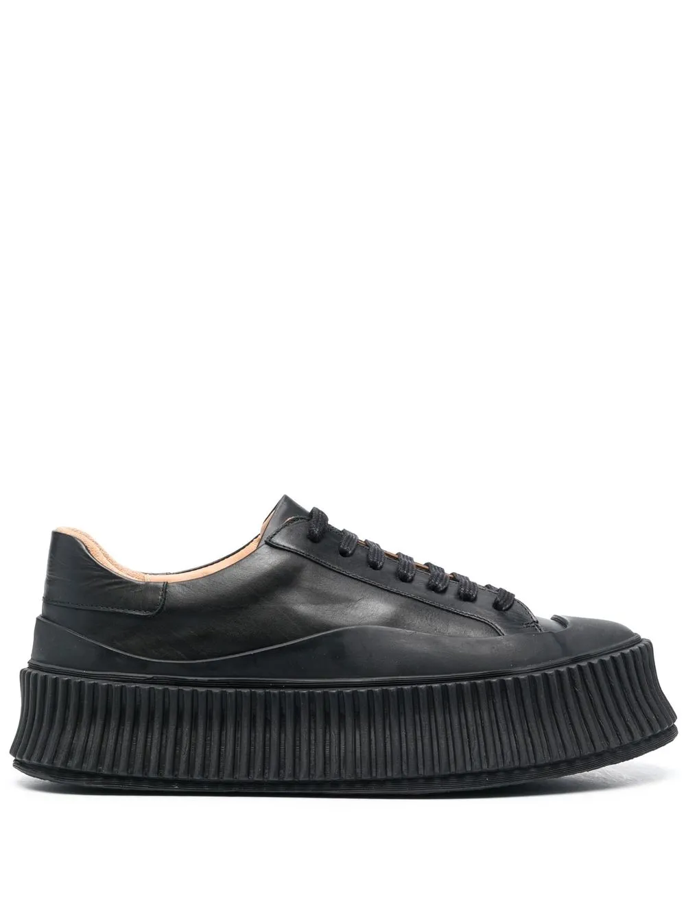 

Jil Sander low-top lace-up trainers - Black