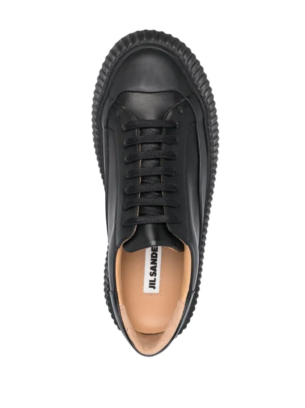 JIL SANDER フラットシューズ 38.5 ブラック JIL SANDER（ジルサンダー） フラットシューズ BALLERINA バレリーナ