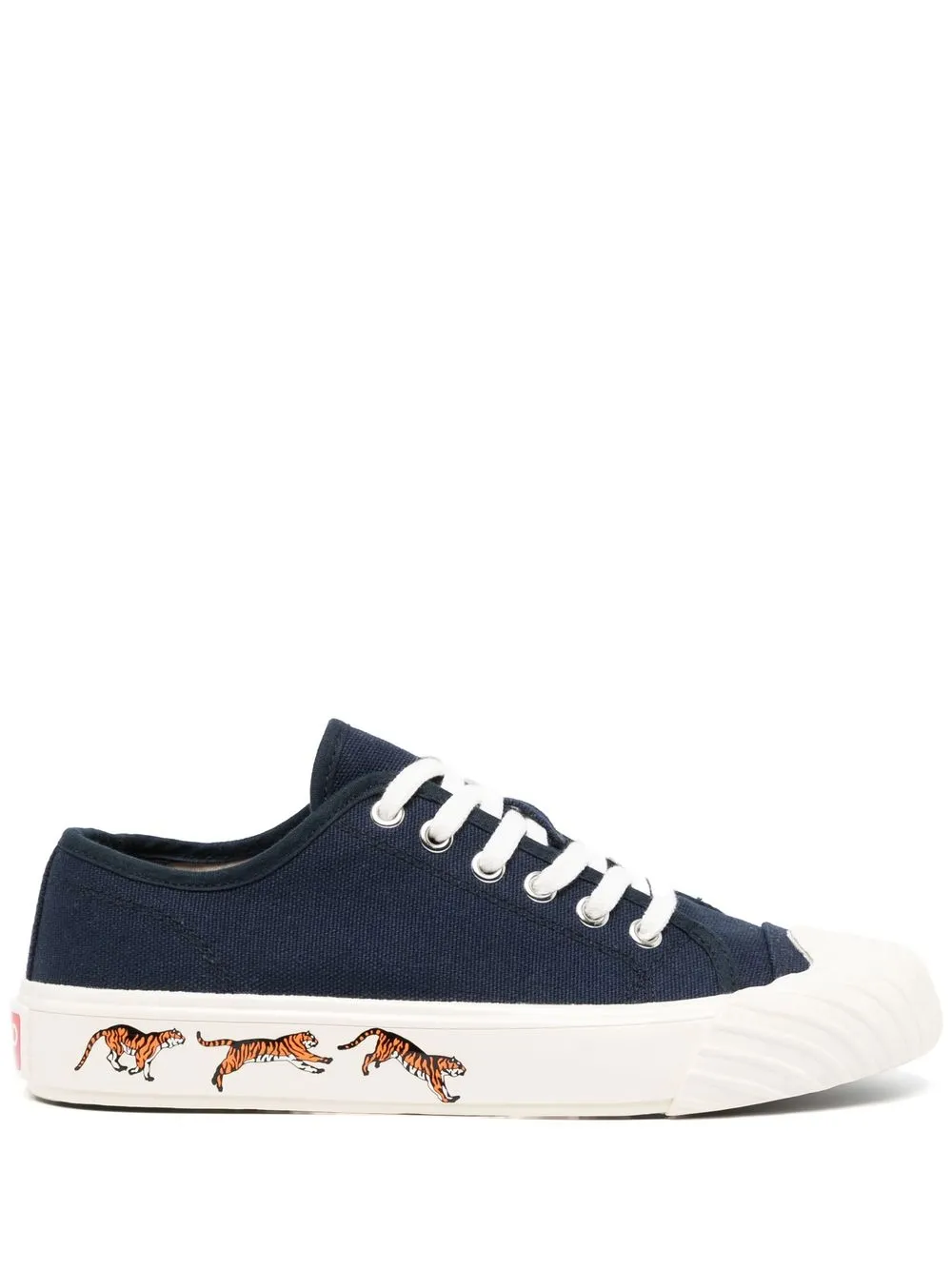 

Kenzo round-toe low-top sneakers - Blue