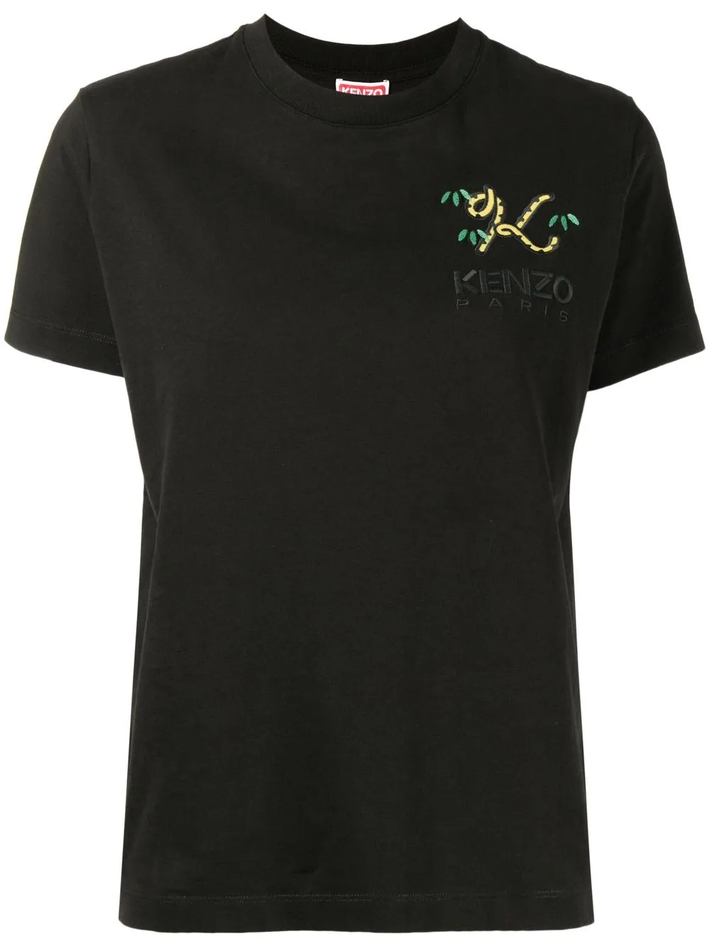 

Kenzo playera con logo estampado - Negro