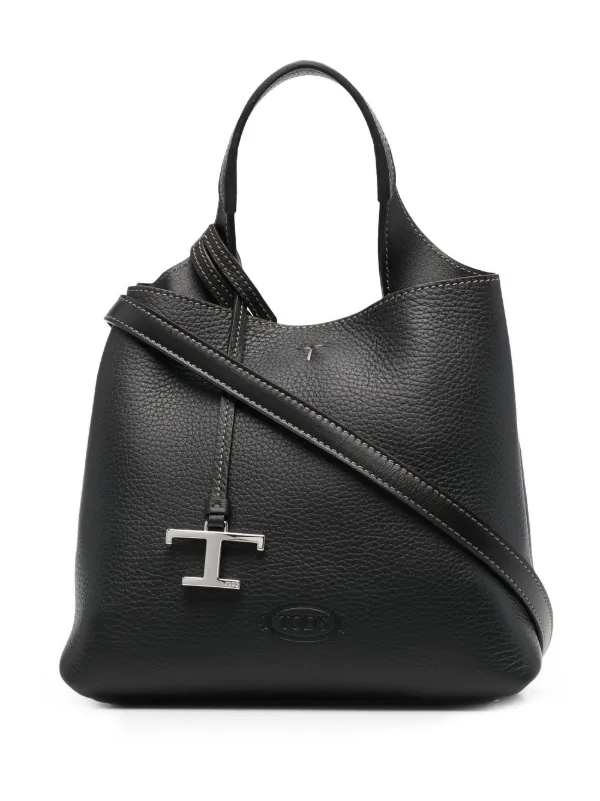 TOD'S(トッズ) ショルダーバッグ 黒 レザー ☆人気☆【TOD'S】☆トッズ レザー Di バッグ ミニ☆BLACK☆ (TOD'S