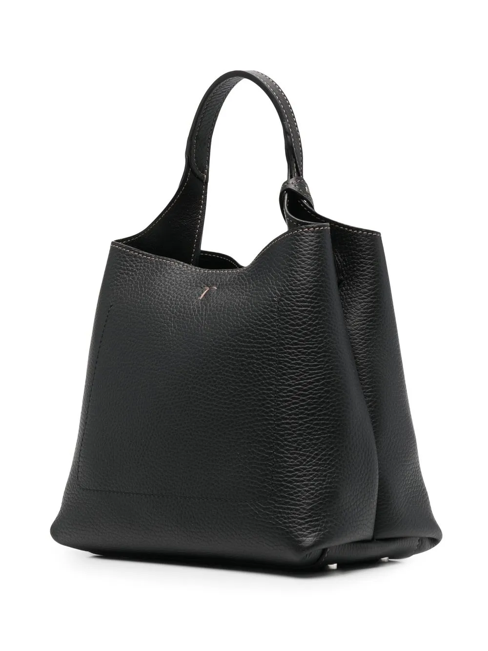 Tod's Timeless Leather Tote Bag In Black