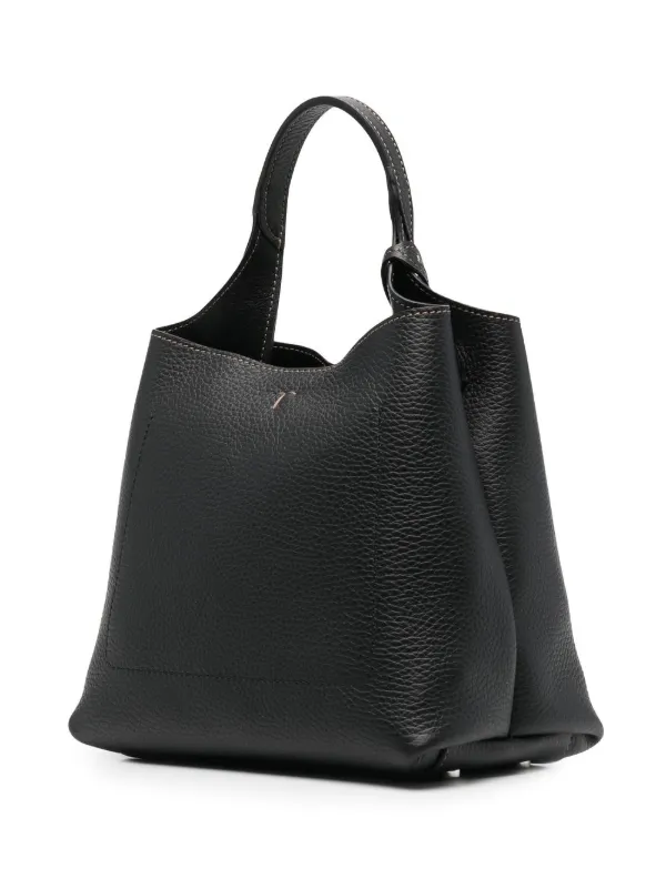Tod's Timeless Leather Tote Bag | Black | FARFETCH RO