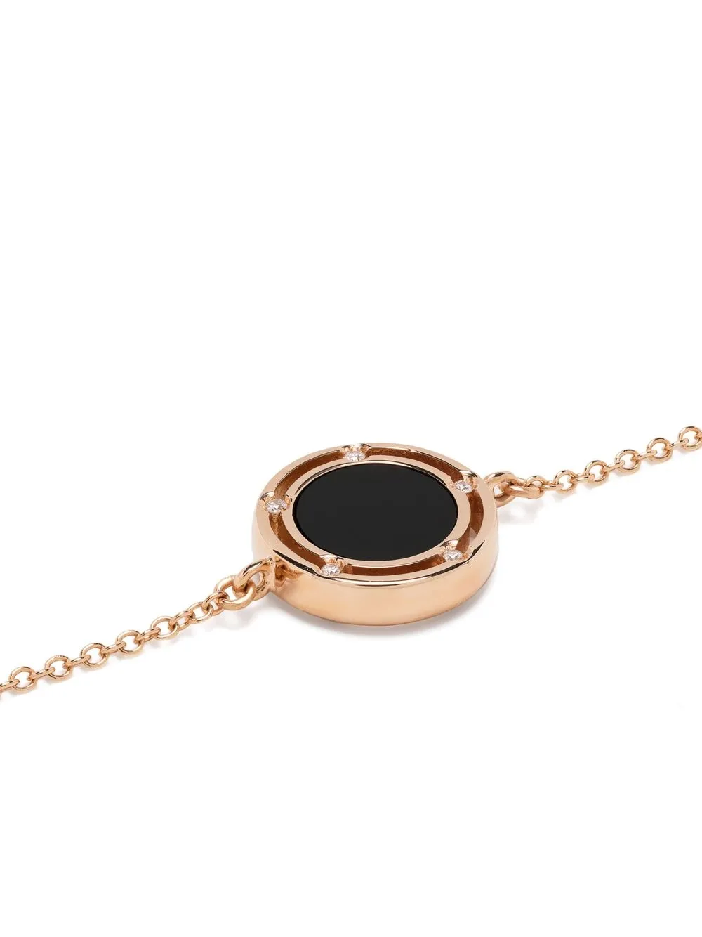  Damiani 18kt Rose Gold D.side Diamond Bracelet - Pink 
