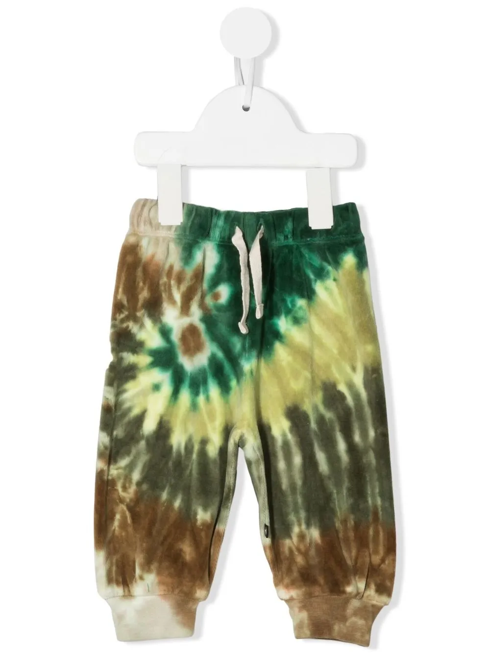 

Molo pants con estampado tie-dye - Verde