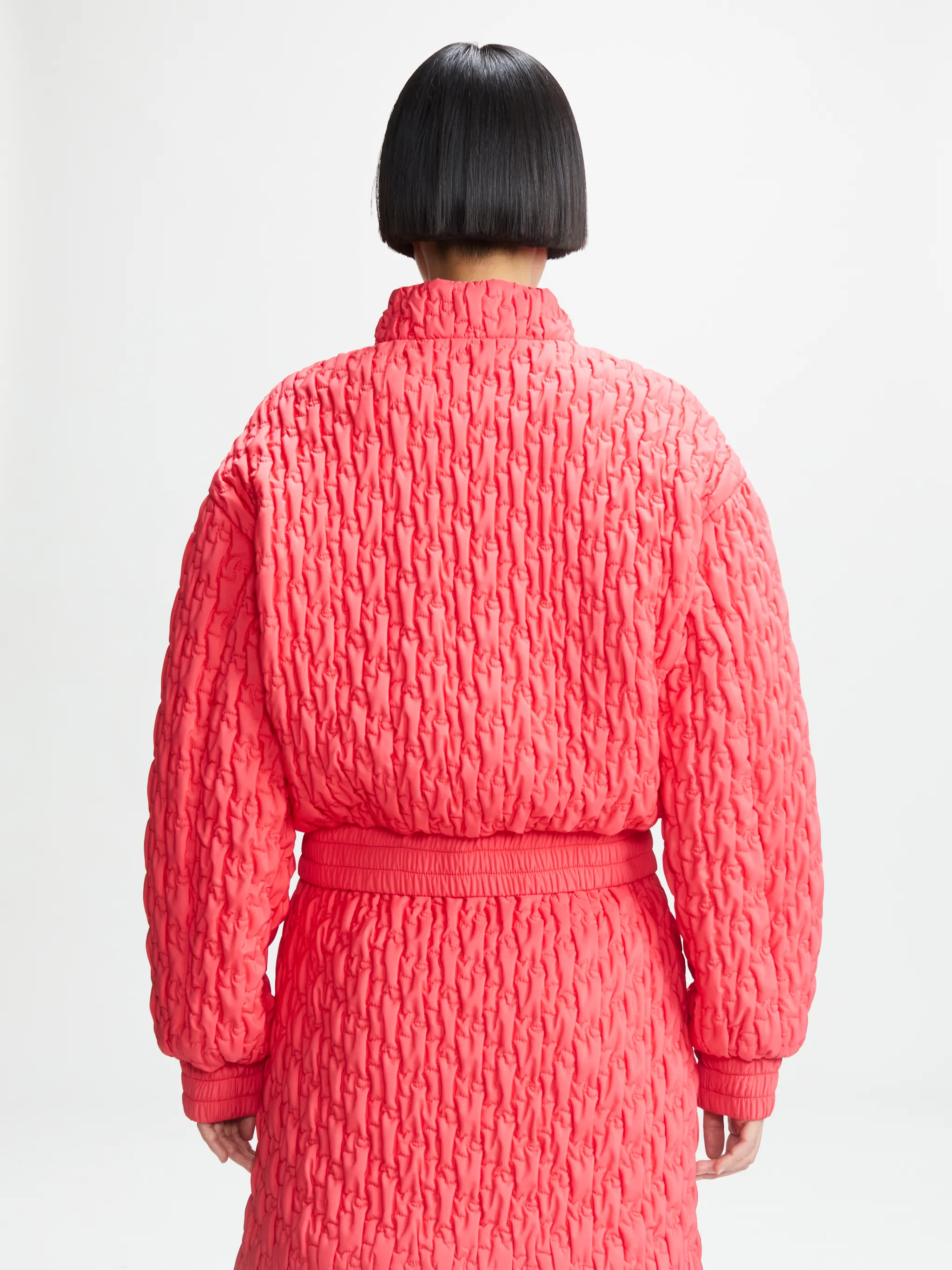 QUILTED BOMBER