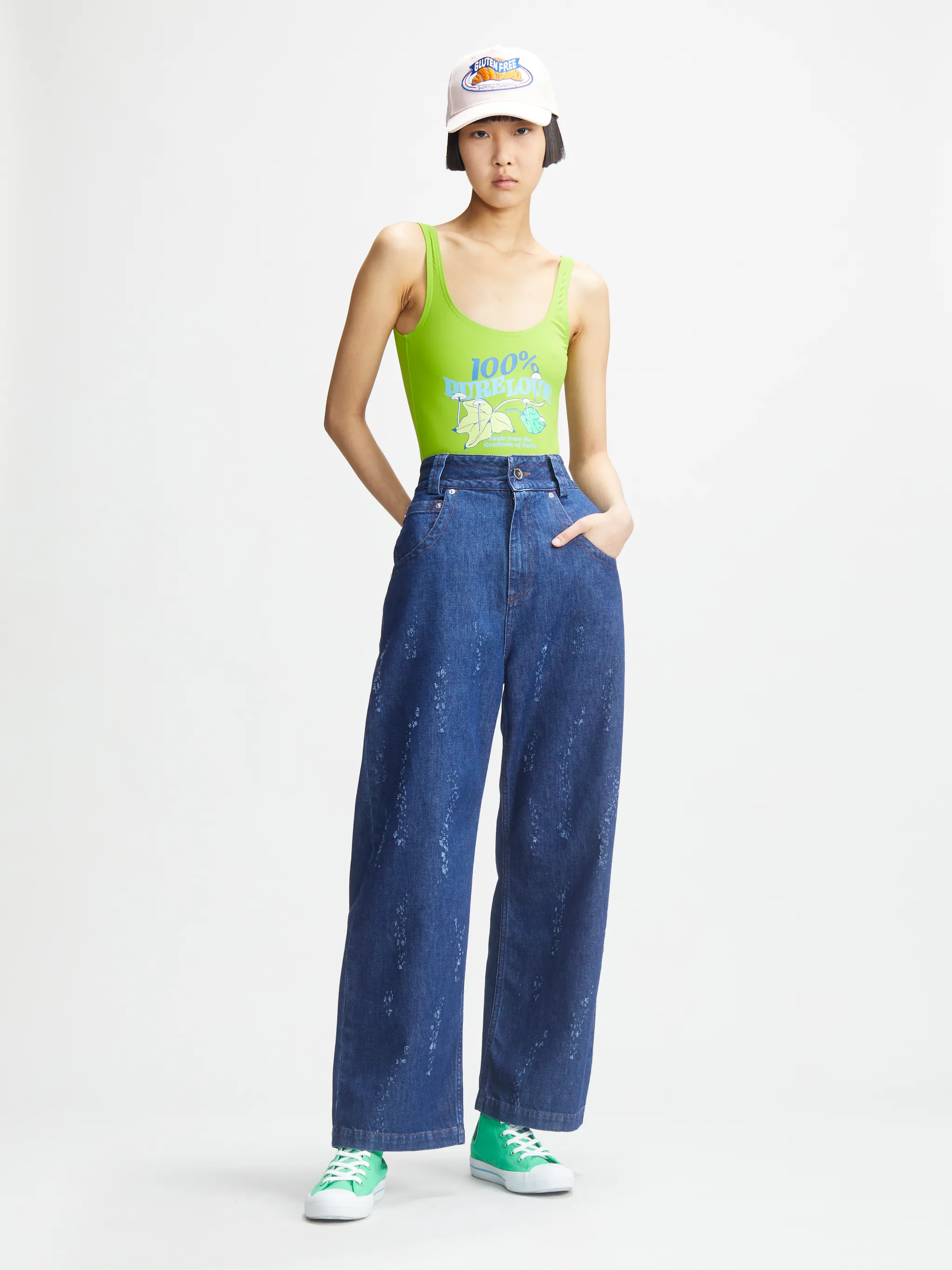 RINSE DENIM PANTS